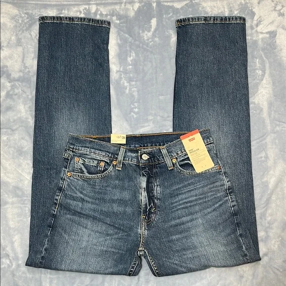 Levi's Men's 505 Regular Fit Stretch Jeans 30x32