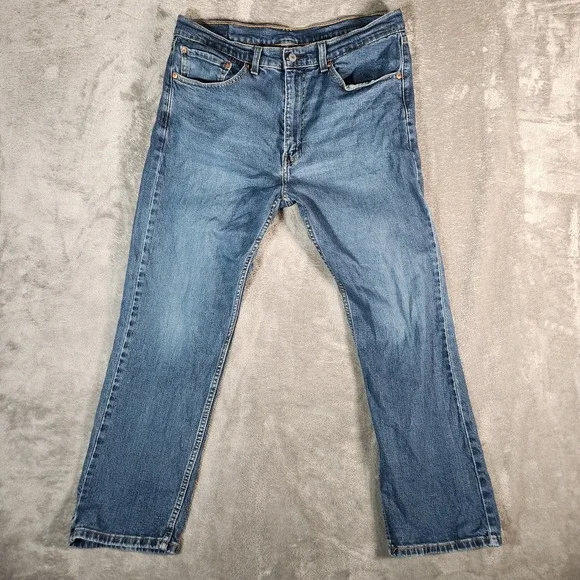 Levi's‎ 505 Jeans Men's 36X29 Blue Regular Straight Denim Relaxed