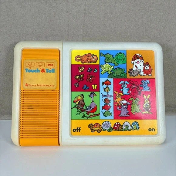 Vintage Texas‎ Instruments Touch & Tell Electronic Preschool Learning Toy
