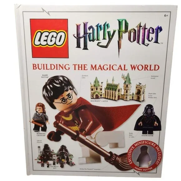 LEGO Harry Potter: Building the Magical World Hardcover Idea Book 96 Pag…