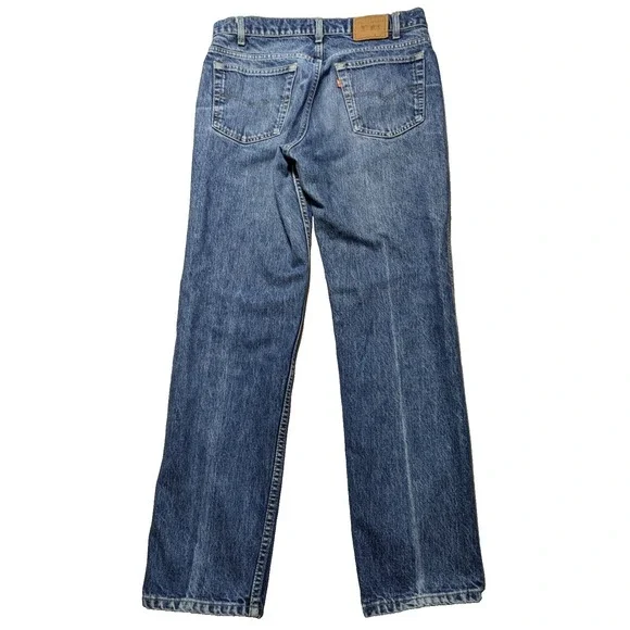 VTG LEVIS SPECIAL‎ RESERVE Men 34X32 Tapered Leg Denim Blue Jean