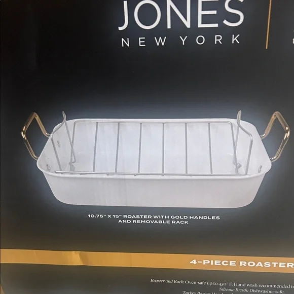 Brand new in box Jones New York Silicone Basting Brush and Turkey Baster Set
