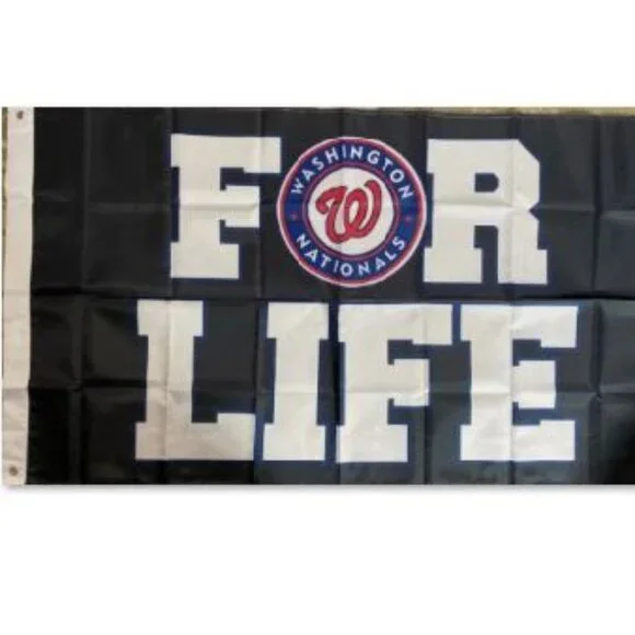 NEW Washington Nationals 3x5 MLB Flag For Life