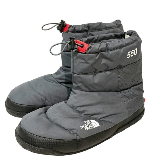 The North Face Grey Nylon NUPTSE BOOTIE III Men's Size 13