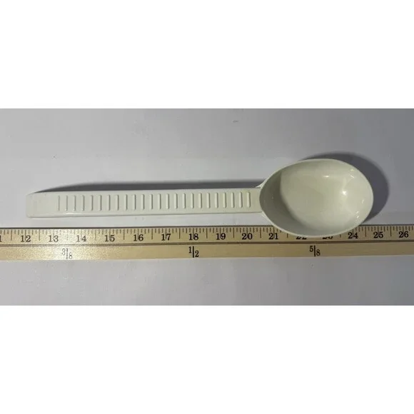 Weight Watchers 1/2 Cup Measuring Spoon Portion Control Long Handle White