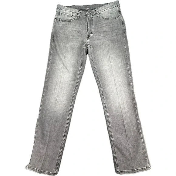 Levi's 541 Athletic Taper Jeans Mens 34x34 Grey Stretch Denim Pants