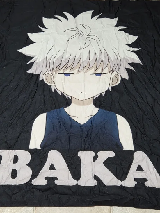 Anime Character Graphic Fabric Tapestry - Killua