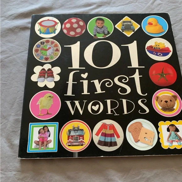 101 First Words Kids Book‎