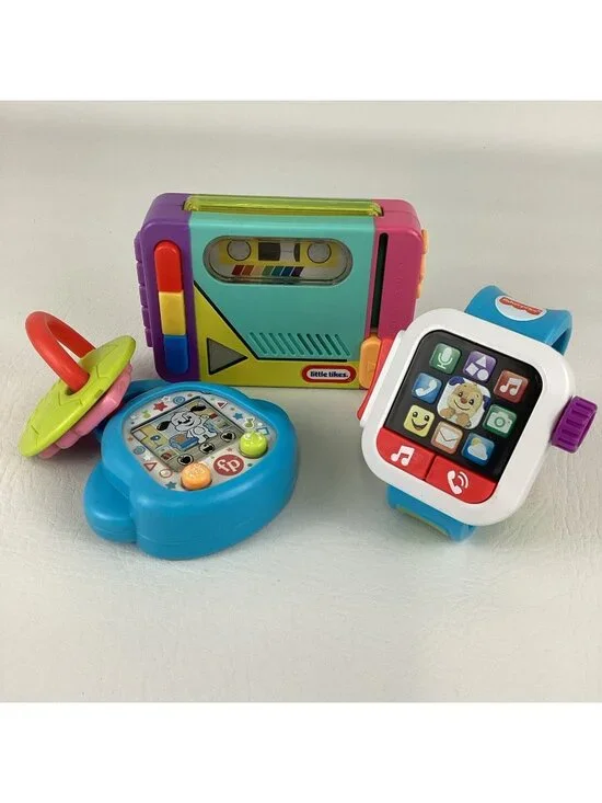 Toddler Bundle Fisher Price Laugh Learn Smartwatch DigiPuppy Little Tikes Music