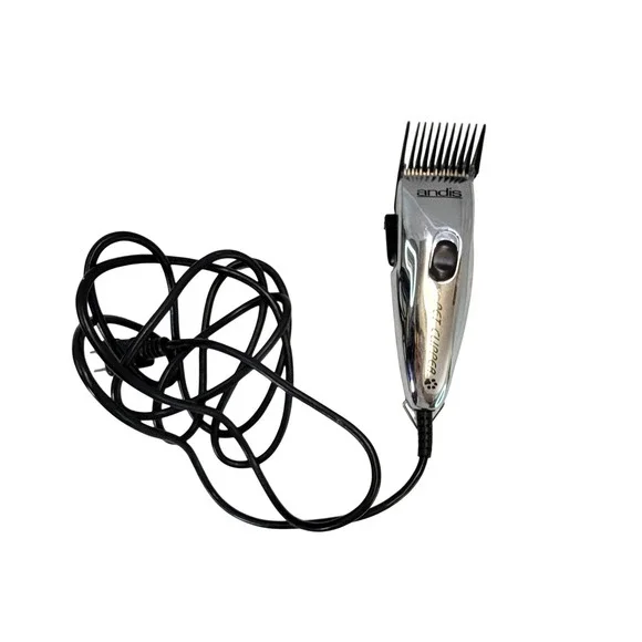 Andis Pet Clipper Corded Electric‎ Chrome Silver Professional Grooming Tool