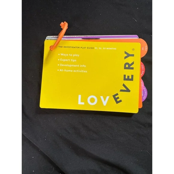 Lovevery The Investigator Play Guide 31 32 33 Months Toddler Development Book