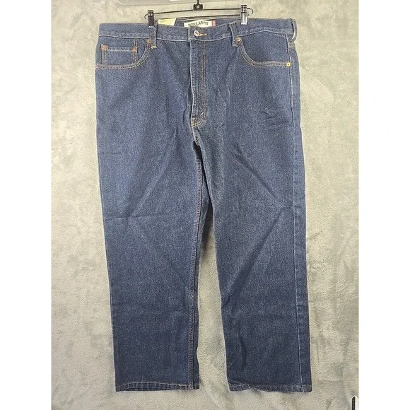 Levi's 505 Jeans Men's 44x30 Blue Denim‎ Straight Leg Workwear Durable NWT