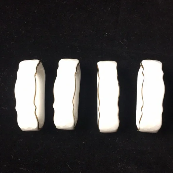 Porcelain Napkin Ring by Lindbergh Handarbeit