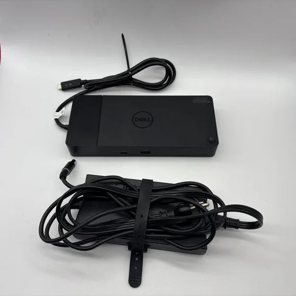 GENUINE Dell USB-C Docking Station WD19/S K20 With Dell 130W AC Power Adapter