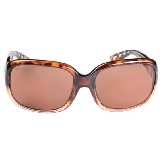 Costa‎ Del Mar 6S9041 GANNET Sunglasses Brown Tortoise Ladies Oversized Shades