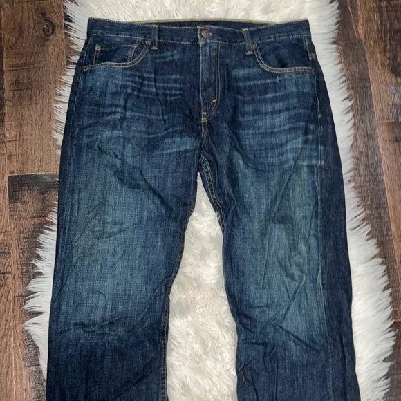 Men's Levis Dark Blue Denim Jeans