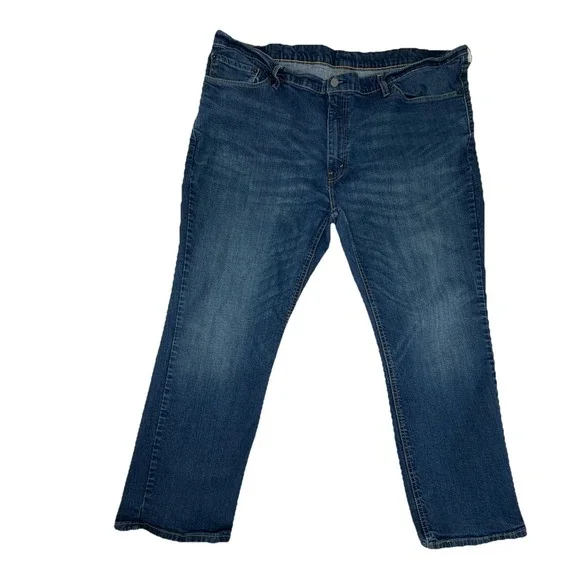 Levi's 541 Athletic Taper Men's Jeans Tag 48x30 Fit 48x28 Blue Stretch Denim