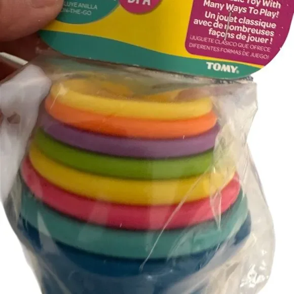 The First Years TOMY‎ Stack & Count Cups Rainbow Nesting Toy BPA-Free Baby 6m+