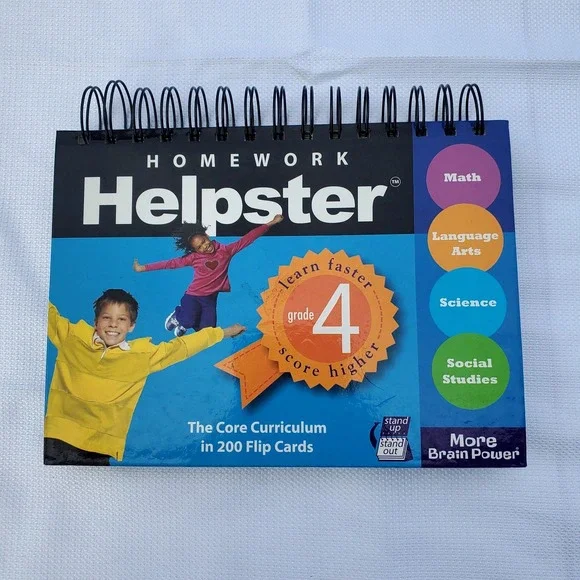 Homework Helpsters ♡ Grade‎ 4 ♡ Core Curriculum in 200 Flip Cards