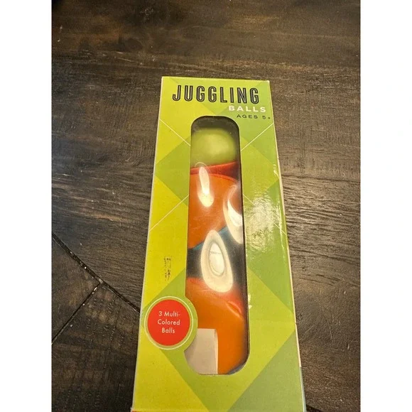 Juggling Balls 3‎ Multi Colored Set Ages 5+ Great for Beginners Lightweight Toy