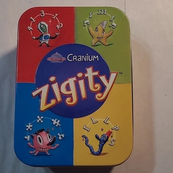 ZIGITY CRANIUM Card Game New