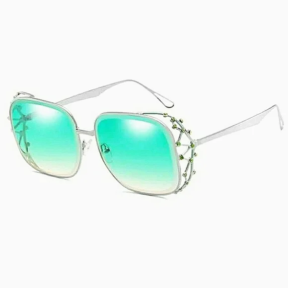 New Women's Polarized Luxury Square Oversized Sunglasses