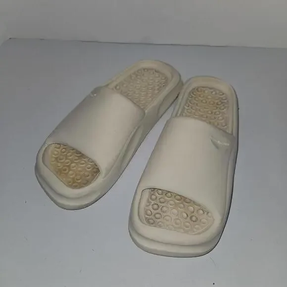 032 Heron Preston Eco Molded slider White Sandals Size 40‎ Italy Size 10 in Usa