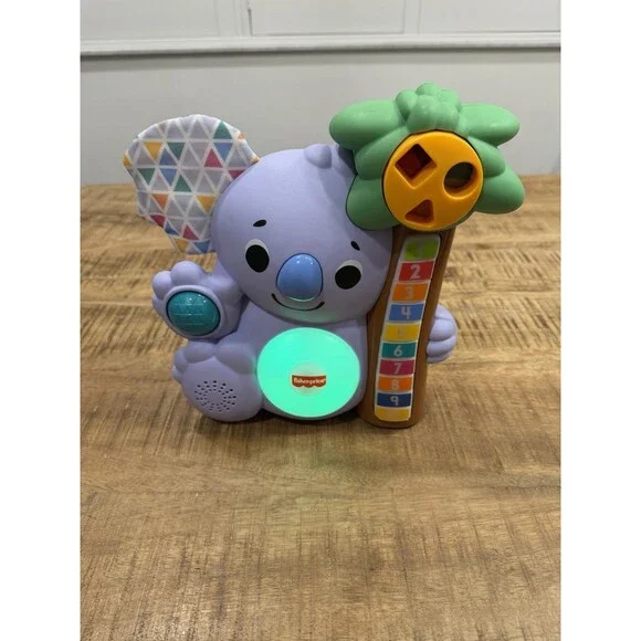 Fisher-Price Linkimals‎ Baby Learning Toy Counting Koala With Interactive Lights