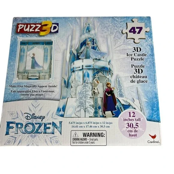 Disney Frozen 3D-Puzzle Ice Castle 47-Pieces Princess Elsa Anna
