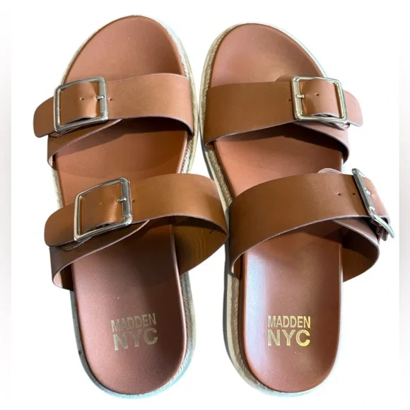Madden NYC Brown Women's Sandals