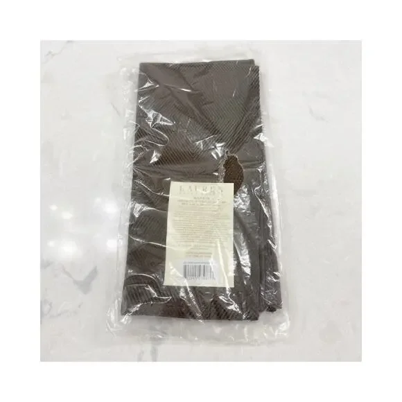 Ralph Lauren Harrison Table Linen Napkin Chocolate Brown 20