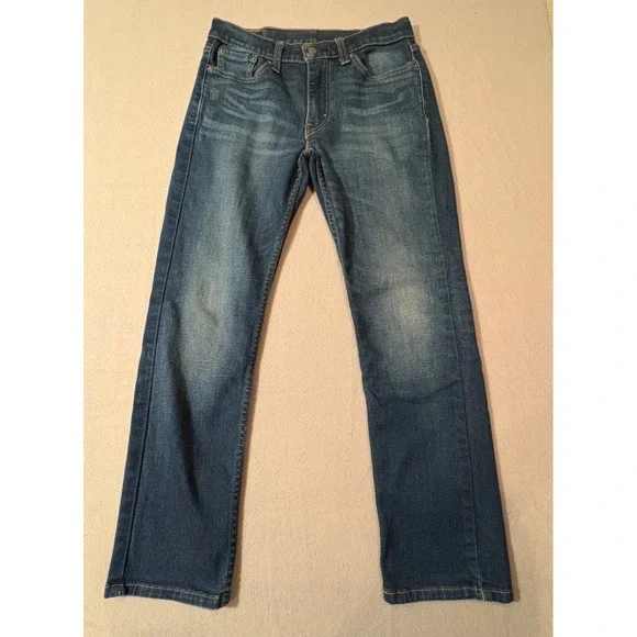 Levi's Men‎ 514 Straight Fit Jean 30x30 (Fits 30x28)  Denim Medium Wash Stretch