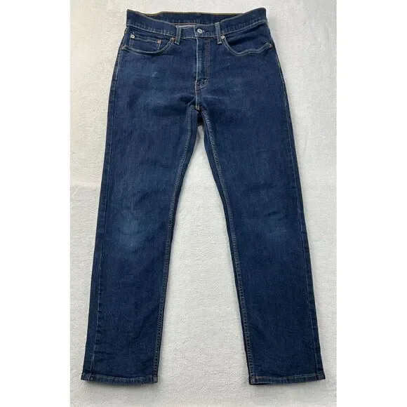 Levi's 559 Men Jeans 34x34 (Actual 34x 32) Relaxed Fit‎ Straight Leg Denim Blue