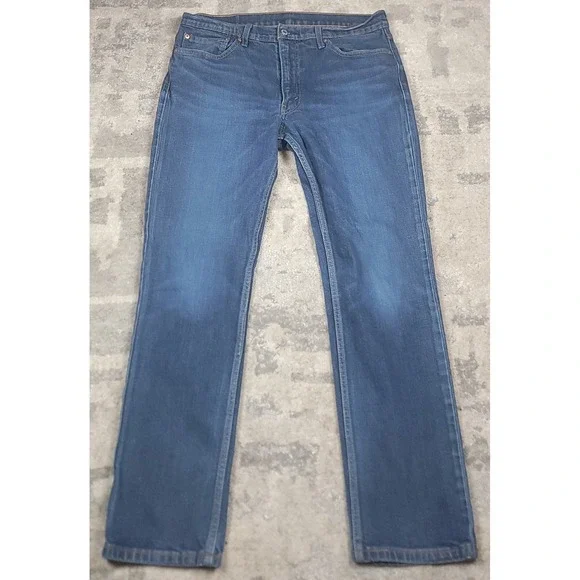 Levi's 511 Men's Med Wash Relaxed Fit Blue Denim Jeans Sz 36x30