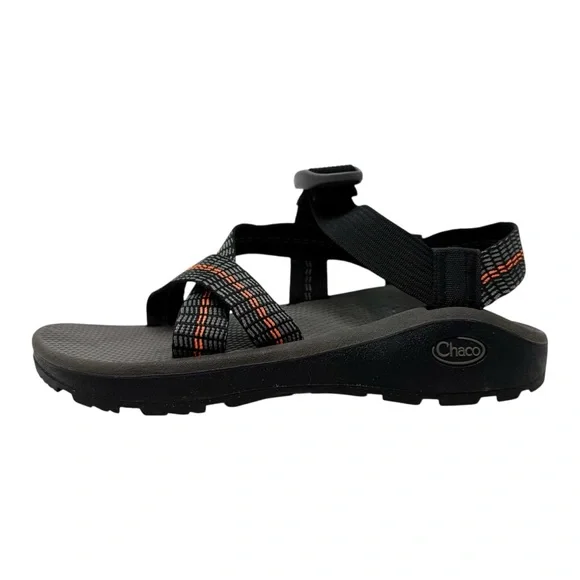 Chaco Men ZCloud Hiking Walking Sandal Traffic Orange J105493 Men's Size 8M
