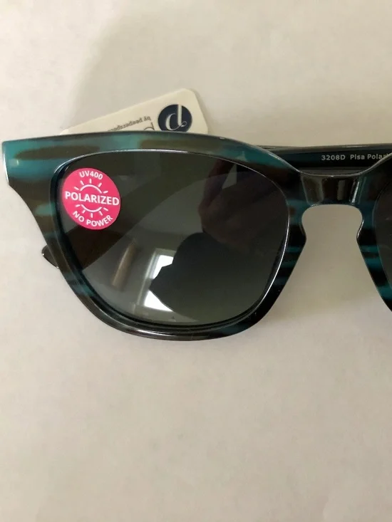 New Teal Gradient Peepers Polarized UV400 Sunglasses
