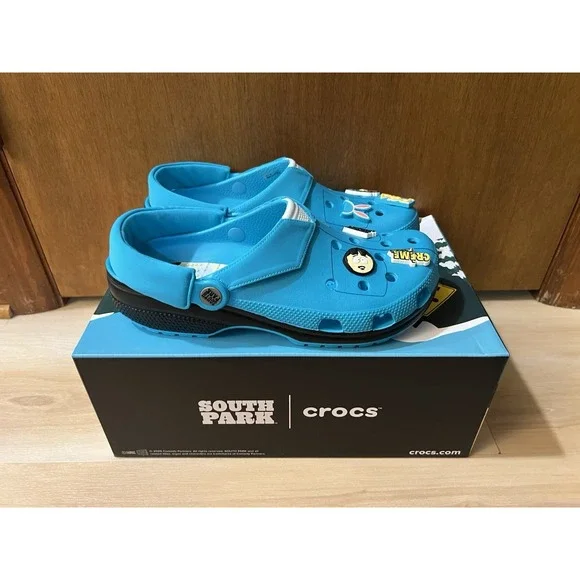 NIB Crocs x South Park Randy Classic Slip-On Clogs Mens 9, Womens 11 New In Box