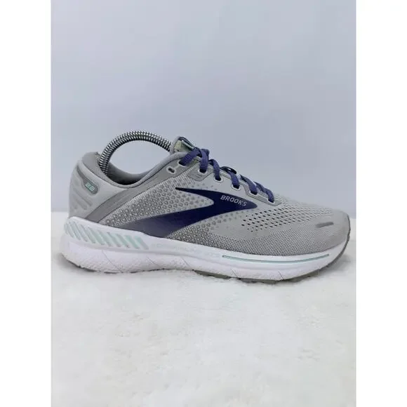 Brooks Adrenaline GTS 22 Women's Running Shoes Alloy Blue Green Size 9.5