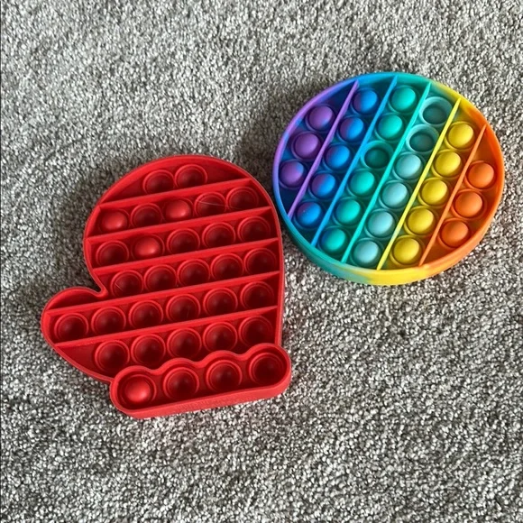 Colorful Pop It Fidget‎ Toy Set