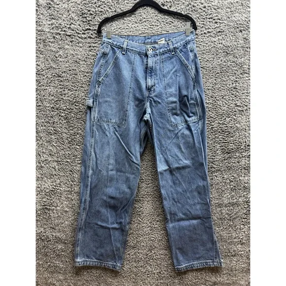 90s Vintage Levi's W31‎ Baggy, Straight Fit, DRY GOODS