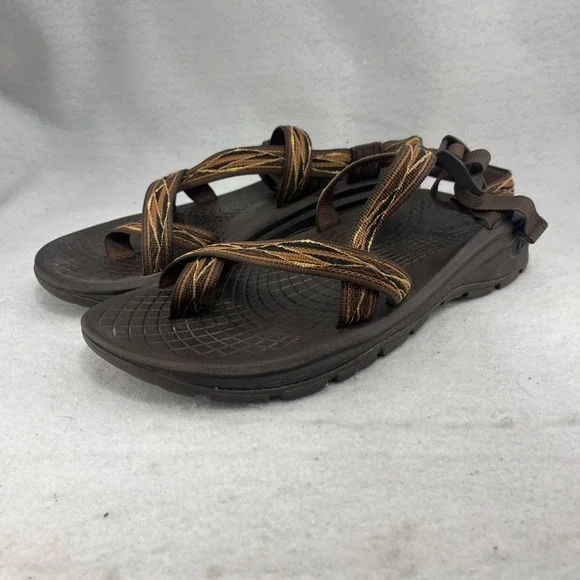 Chaco ZVOLV 2 Sport Water Hiking Sandals Men's Size 11 Gobi Coffee Brown