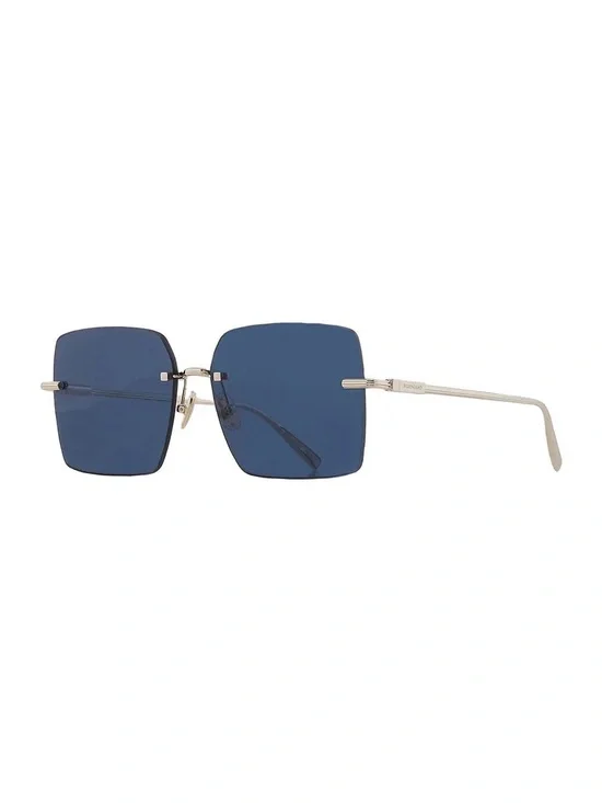 New Salvatore Ferragamo Sunglasses SF311S 743 Gold / Blue NWT