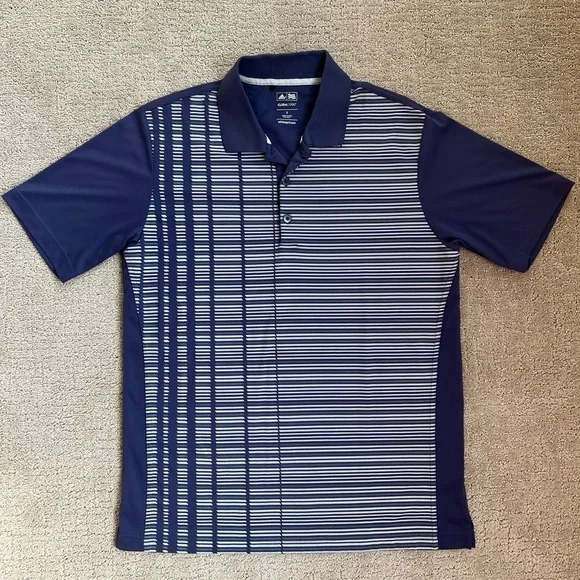 Adidas ClimaCool Striped Golf Shirt