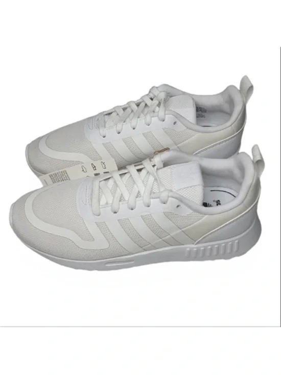 adidas White Mesh Casual Trainers Sneakers Stylish Adidas sneakers in white