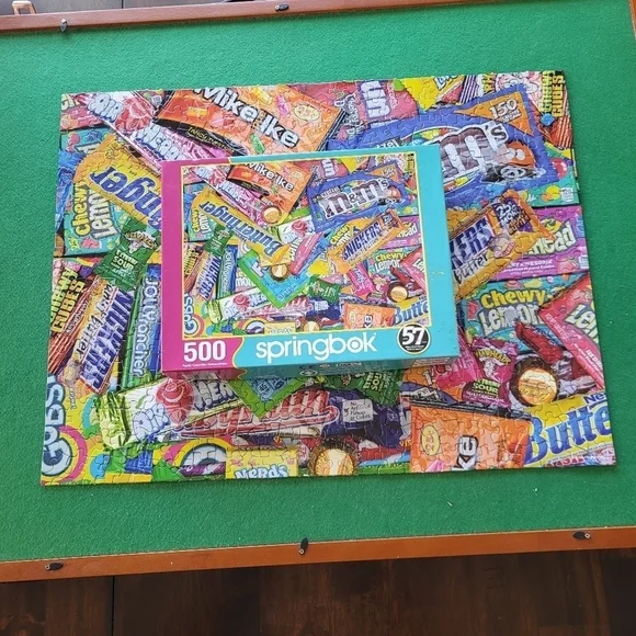 Springbok Sweet Tooth 500 Piece Jigsaw Puzzle All Ages