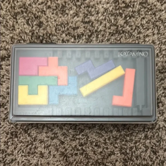Red and Yellow Puzzle Game Toy