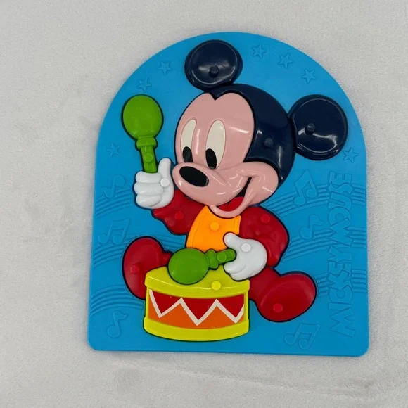 Vintage Arco Disney Mickey Mouse Puzzle 1980s Baby Toddler Developmental Toy