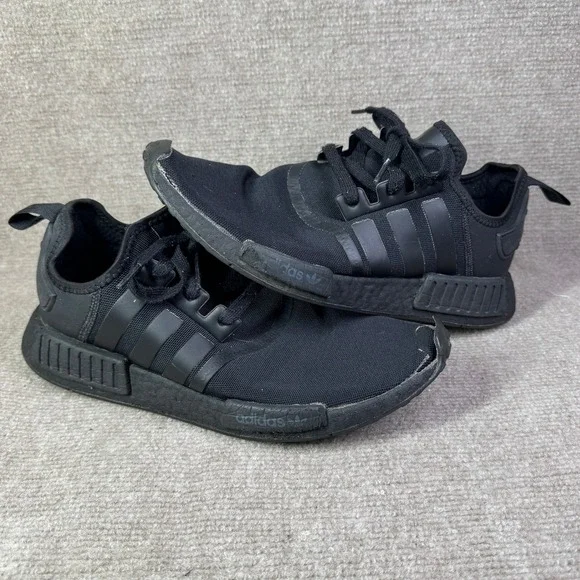 Adidas NMD R1 Mens 11 Black Triple Running Shoes FV9015