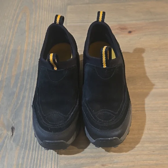 L.L.Bean Womens Black Thinsulate Moccasin Sneakers