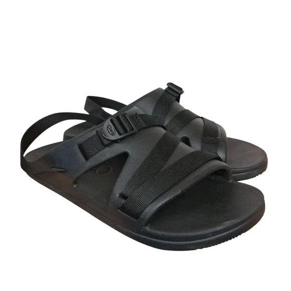 Chaco Chillos Sport Sandals‎ Slides Black Men's Size 13